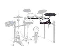 Alesis Pacchetto Espansioni per Strata Club Kit di Batteria Elettronica - Tom da 12" Bi-Zona in Mesh, Piatto da 16" con Choke e Cavi di Collegamento