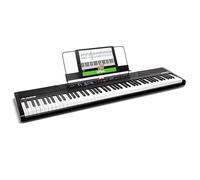 Alesis Recital Pianoforte Digitale 88 Tasti Semipesati | Casse 20W, 5 Voci, Modalità Split/Layer, Risposta al Tocco Regolabile, Lezioni, per Principianti