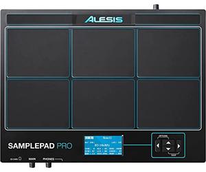 Alesis SamplePad Pro Pad Percussioni Elettronico | 8 Pad Sensibili alla Velocity, 200+ Suoni Integrati, Slot Scheda SD/SDHC, per Live Performance