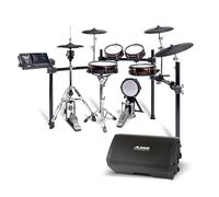 Alesis Strata Core e Strike Amp 12 MK2 - Batteria Elettronica con Piatti Tripla Zona, Hi-Hat Active Magnetic e Amplificatore da 2500W, Woofer da 12", con Bluetooth