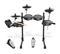 Alesis Turbo Mesh Kit - Batteria Elettronica con Pelli Mesh, 120 Suoni, 30 Tracce di Accompagnamento, Rack in Acciaio, Accessori