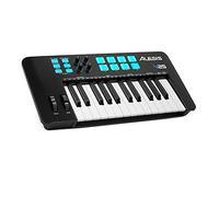 Alesis V25 MKII - Tastiera MIDI Controller USB con 25 Tasti Sensibili alla Velocity, 8 Pad, Arpeggiatore, Pitch/Mod Wheel, Note Repeat e Software