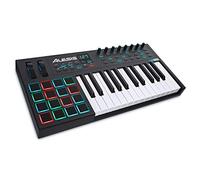 Alesis VI25 - Tastiera Controller MIDI USB a 25 Tasti con 16 Pad, 8 Potenziometri Assegnabili, 24 Pulsanti e Uscita Midi a 5 Pin + Software incluso