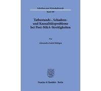 Alessandra Isab Tatbestands-, Schadens- und Kausalitätsprobleme bei (Tascabile)