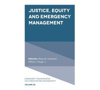 Alessandra Jerollema Justice, Equity and Emergency Managemen (Copertina rigida)