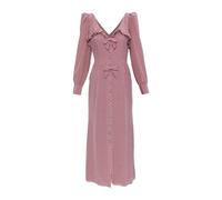 Alessandra Rich - Abito Midi a Pois - - Dresses - Donna - Rosa - S