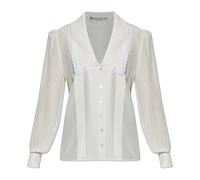Alessandra Rich - Camicia di seta - - Blouses & Shirts - Donna - Bianco - M