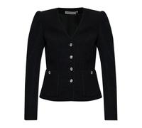 Alessandra Rich, ,Jackets ,Donna ,Nero ,S Blazer con bottoni lucidi