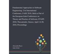 Alessandra Russo Andy Sch&u Fundamental Approaches to Software Engin (Tascabile)