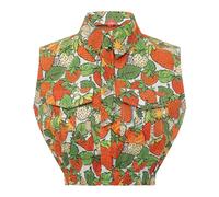 Alessandro Enriquez, ,Blouses & Shirts ,Donna ,Multicolore ,S Cropped Shirt