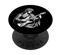 Alessandro Il Grande Chitarrista Divertente PopSockets PopGrip Adesivo