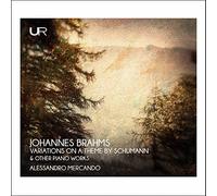 Johannes Brahms Johannes Brahms: Variations Ona Theme By Schumann: & Other (CD)