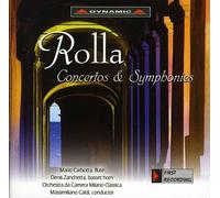 Alessandro Roll Concertos & Symphonies (Caldi, Milano Classica Co, Carbotta (CD)