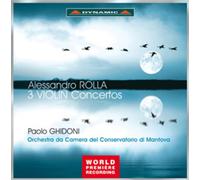 Alessandro Rolla Alessandro Rolla: 3 Violin Concertos (CD) Album