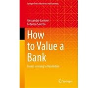 Alessandro Santoni Federico Salerno How to Value a Bank (Copertina rigida)