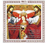 ALESSANDRO SCARLATTI Oratorio Per la Santissima Trinita (CD)