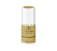 alessandro Striplac Peel or Soak ALESS' in WONDERLAND - WAY TO WONDERLAND - Smalto LED vegano in oro scintillante - per unghie perfette in 15 minuti, 5 ml