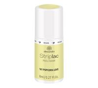 alessandro Striplac Peel or Soak - Vegan - POPCORN LOVE - Smalto LED per unghie perfette in 15 minuti, 8 ml