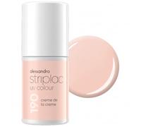 alessandro Striplac - Smalto UV Creme de la Creme, coprente e resistente ai graffi fino a 15 giorni, facile applicazione, tecnologia di rimozione delicata, vegano, beige, 6,5 ml