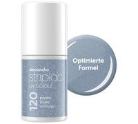 alessandro Striplac Smalto UV Poetic Blues Shimmer - coprente e antigraffio fino a 15 giorni - facile da applicare - Tecnologia di rimozione delicata - Vegano - Blu, 6,5 ml