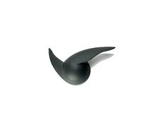 Alessi 05 G - Orologio da parete Walter Wayle II, in ABS, colore: Grigio, plastica abs