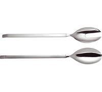 Alessi 4180/14 Dry Posate per Insalata in Acciaio Lucido con Manico Satinato - N