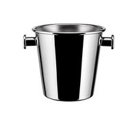 Alessi - 5051 - Secchiello per ghiaccio con manici e griglia in acciaio inossidabile 18/10 esterno lucido, interno satinato.
