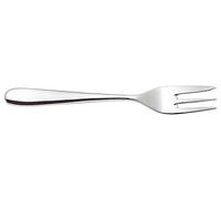 Alessi 5180/16 Nuovo Milano Forchetta da Dolce in Acciaio Lucido, Set da 6