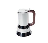 Alessi 9090/3 Caffettiera Espresso In Acciaio Inossidabile 18/10 Lucido, 3 Tazze