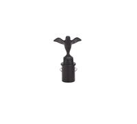 Alessi 9093 - Fischietto a Forma di Uccello, Colore: Nero