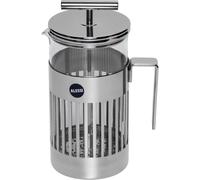 Alessi 9094/8 Pressfilter aus Edelstahl hitzebeständigem Glas