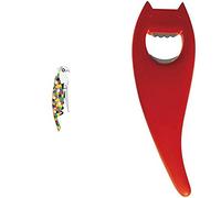 Alessi AAM32 1 Proust Parrot Cavatappi per Vino di Design, in Alluminio Profuso