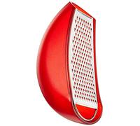 Alessi AARU01 R Parmenide Grattugia con Raccoglitore in Resina Termoplastica, Ro