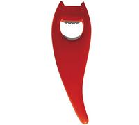 Alessi ABC01 R Diabolix Apribottiglie in PA, Rosso - NUOVO
