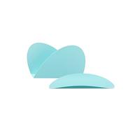 Alessi ABI09S LAZ Ellipse Set Composto da Due Contenitori in Acciaio Colorato con Resina Epossidica, Turchese