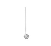 Alessi Acacia Miele in Acciaio Inox 18/10 lucidato a Specchio, Argento