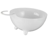 Alessi AGAA02 W Moom Ciotola in Resina Termoplastica, Bianco