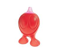 Alessi AGV02 R Gino Zucchino Zuccheriera con Versatore in Resina Termoplastica, Rosso
