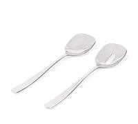 Alessi AJM22/14 KnifeForkSpoon Posate per Insalata in Acciaio Inossidabile 18/10