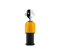Alessi Alessandro M. AM23 YB Cavatappi di Design, in Resina Termoplastica e Zama Cromata, Giallo e Nero