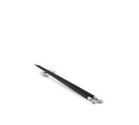 Alessi Alessandro Stick AM44SET2 - Set di Bacchette, Ebano, e Supporto, Acciaio