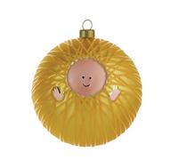 Alessi AMJ13 1 Gesù Bambino Palla per Albero di Natale, Vetro Soffiato, Multicolore, 0.1x0.1x0.1 cm