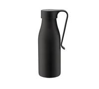 Alessi Away AST01 DG - Bottiglia Termica a Doppia Parete con Infusore e Filtro, in Acciaio Inossidabile 18/10 Colorato, 500 ml, Grigio Scuro
