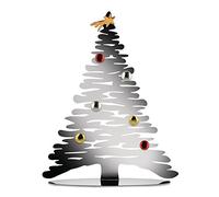 Alessi Bark for Christmas BM06 - Decorazione Natalizia di Design a Forma di Albero in Acciaio Inox, Lucido