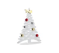 Alessi, Bark for Christmas, Albero di Natale Bianco 30cm, Acciaio