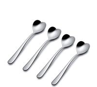 Alessi, Big Love, Set di 4 Cucchiaini Tè, Acciaio
