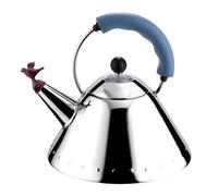 ALESSI BOLLITORE Graves 9093 Acciaio Inox 18/10 c/fischietto Manico Blu 9093