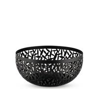 ALESSI Cactus, Fruttiera 21cm Nero in acciaio.