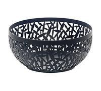 Alessi, Cactus, Fruttiera 21cm Nero, Acciaio