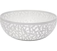 Alessi, Cactus, Fruttiera 21cm Bianco, Acciaio